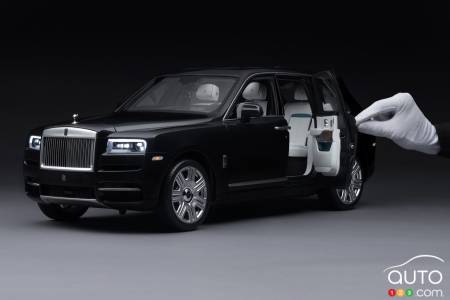 Rolls-Royce offre une réplique à l’échelle 1:8 de son VUS Cullinan